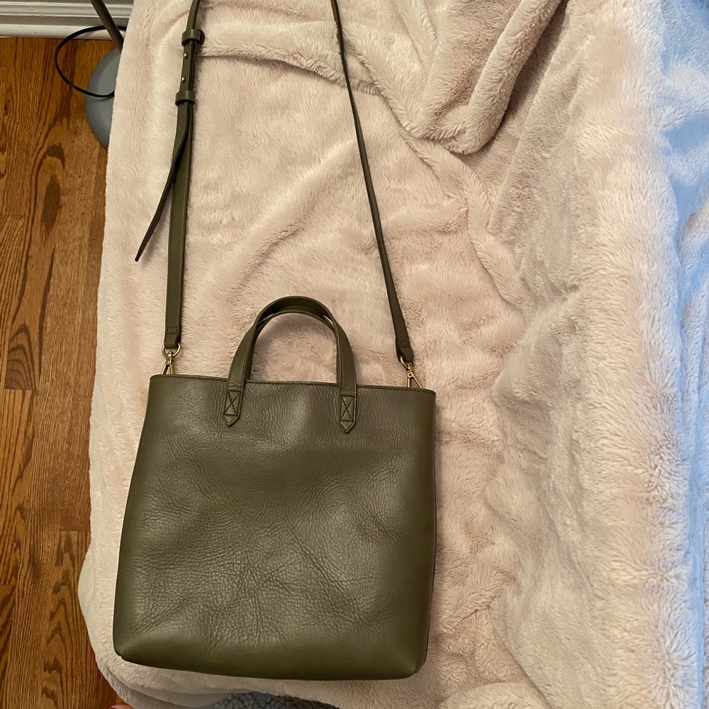 Madewell Zip Top Transport Tote